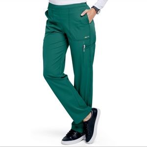 🌻NEW (w/tags) Carhartt Women's Green Liberty Flat Front Straight Leg Pants XS